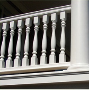 Polyurethane interior handrails, stair railings interior, custom railings, banisters and railings, deck handrail designs