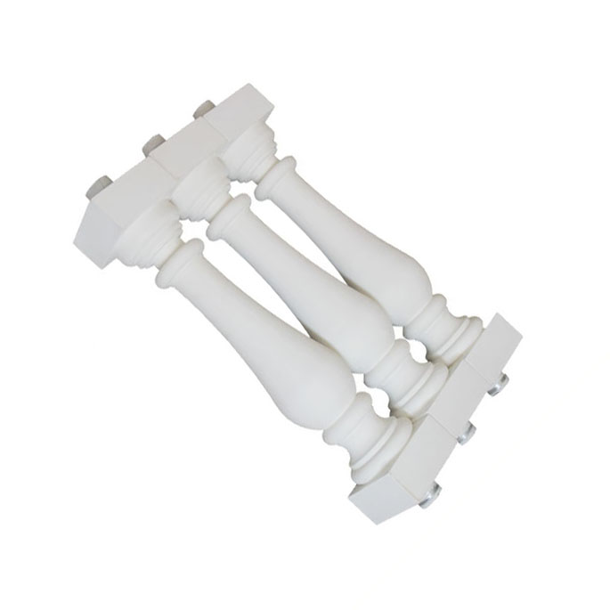 Balaústres de poliuretano, parapeitos das escadas, corrimão projeto, balaústre, corrimão da escada