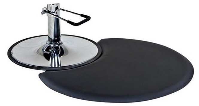 聚氨酯理发地板垫，椅子地板垫，沙龙垫，发廊垫，橡胶垫出售