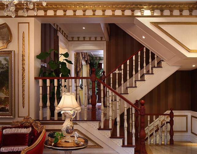 Polyurethane stairs rails, stair bannister, modern stair railings, baluster design, modern stair rails
