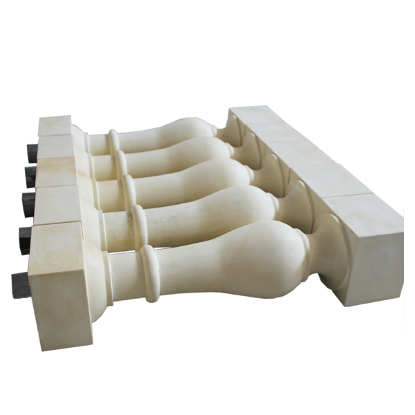 Polyurethaan interieur leuningen, balustrade, trapleuning onderdelen, trap onderdelen, outdoor trapleuningen