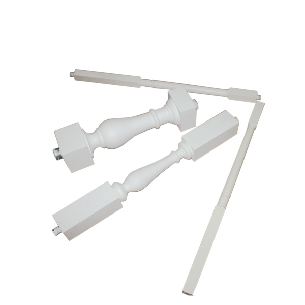 Polyurethane outdoor handrails, exterior handrails, railings for stairs, stair railing design, stair railing parts