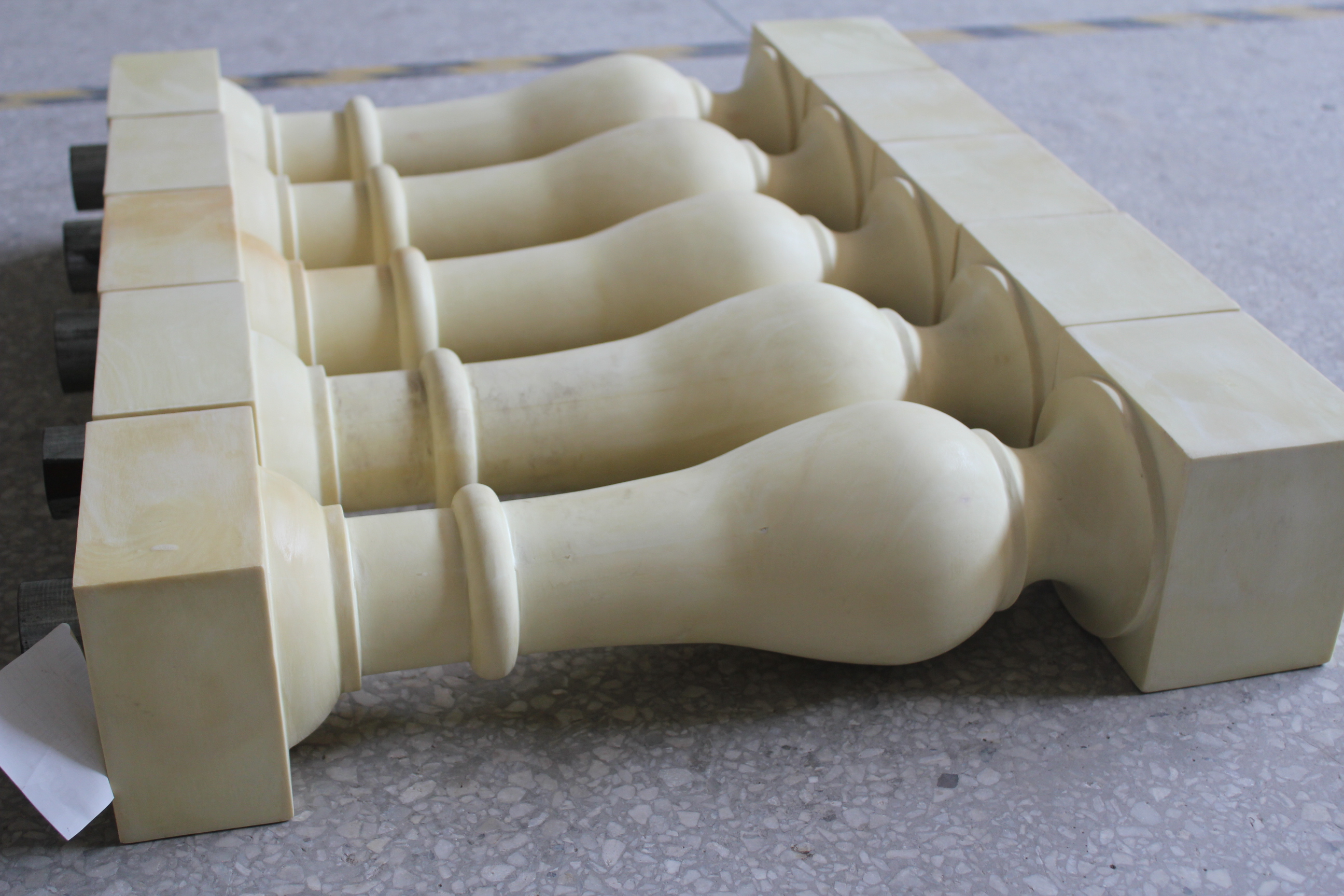 Polyurethane railings, balusters, stair railing parts, outdoor stair railings