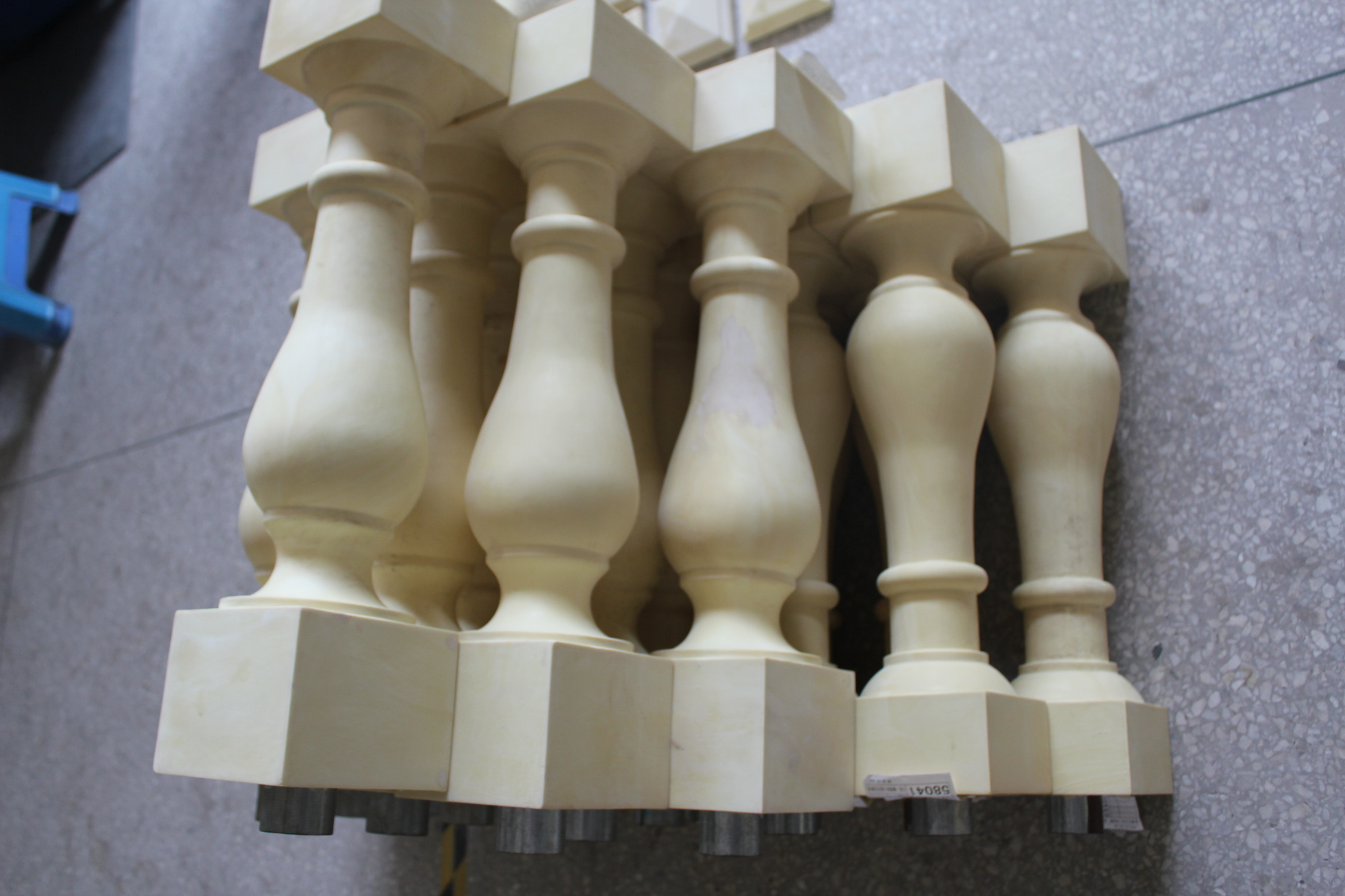 Polyurethane stair support, railings and banisters, interior stair balusters, railing banister, installing stair balusters