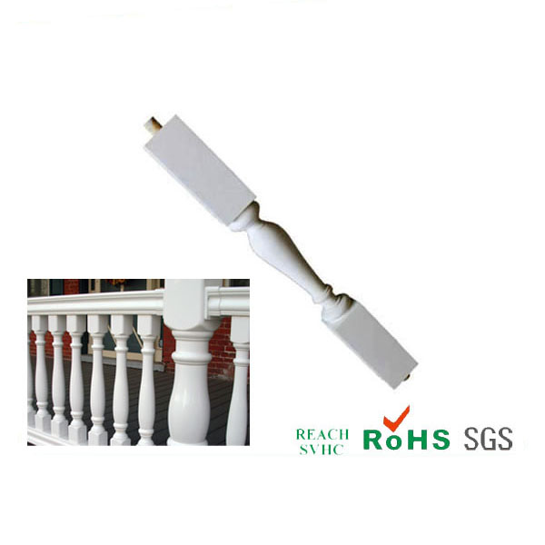 Ξύλο κιγκλίδωμα κινεζικό εργοστάσιο, PU κάγκελα που κατασκευάζονται στην Κίνα, κινέζους προμηθευτές των κιγκλιδωμάτων πολυουρεθάνης, κάγκελα αφρού PUR, προϊόντα Κίνα PU