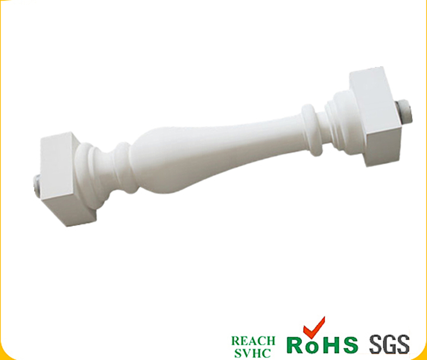 bacony railing pu baluster, decoratve stair baluster, Polyurethane balustrade, concrete baluster mold, New popular products baluster handrail balustrad