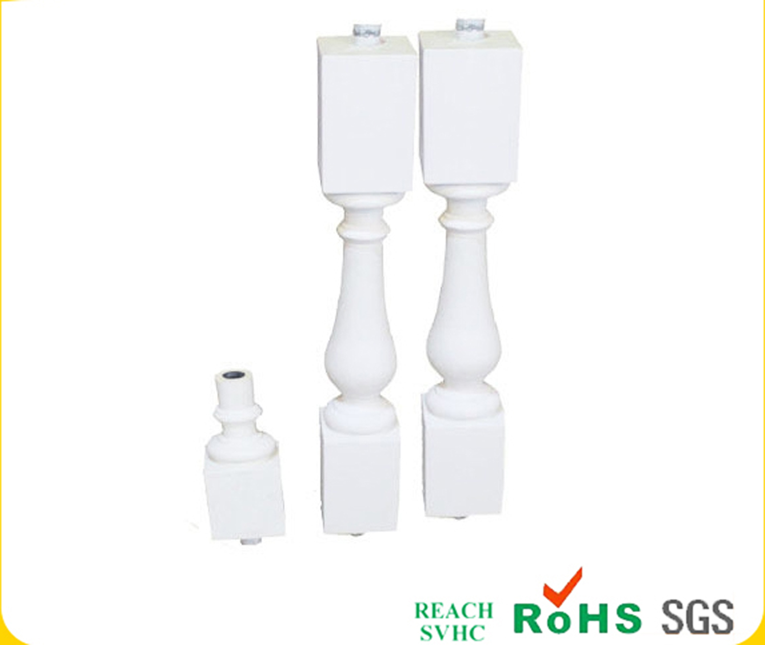 baluster for staircase,	exterior balustrades, PU Balustrades, Stair Balusters, terrace balustrade