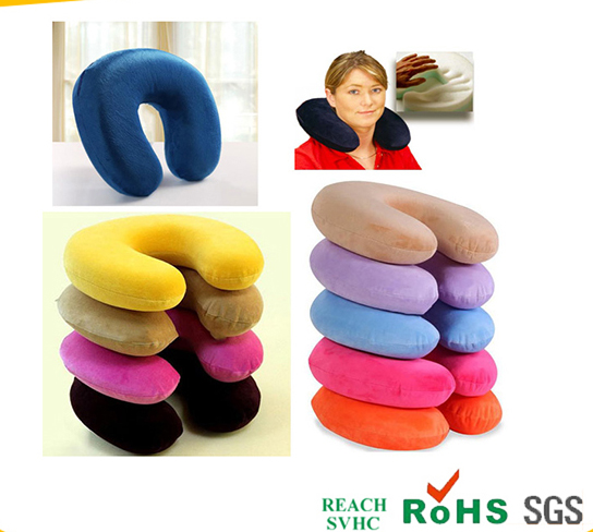 cervical neck pillow, memory pillow, u shape neck pillow