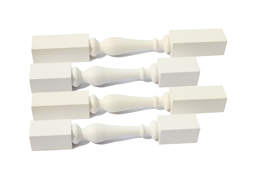 custom China pu architectural balusters ,modern balusters and railings design