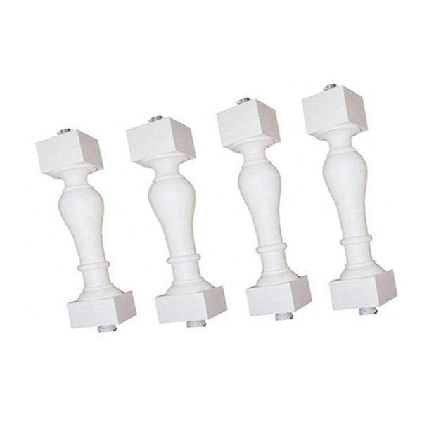 aanpasbare PU-schuim baluster, decoratief duurzaam OEM balustrade, bacony polyurethae railing, glad oppervlak baluster leverancier