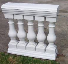 customizable pu foam baluster, decorative durable OEM balustrade,bacony polyurethae railing,smooth surface baluster supplier