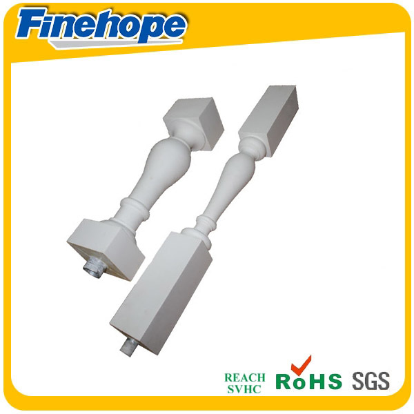 门廊的装饰柱，聚氨酯成型的栏杆，聚氨酯成型出售，中国门​​廊栏杆设计