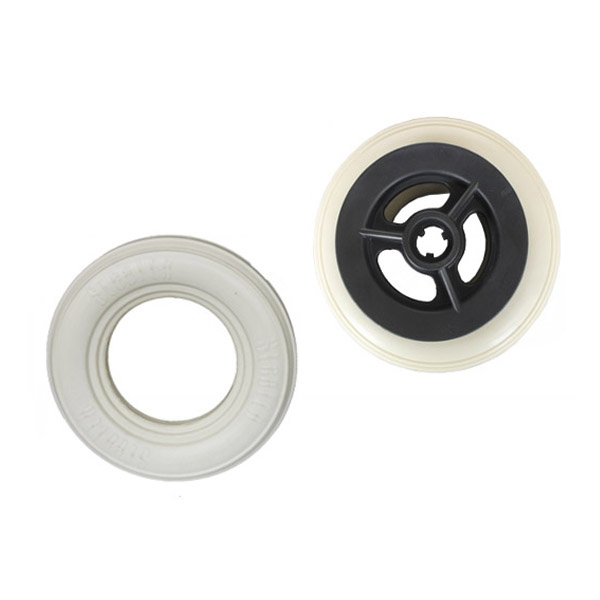 China Polyurethane foam anti-rolling tire supplier, PU wheelchair tires, tire safety walker