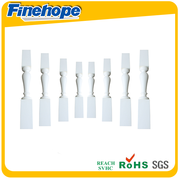 mains courantes pour marches extérieures, balustrade bon marché, mains courantes en mousse rigide PU pour marches extérieures