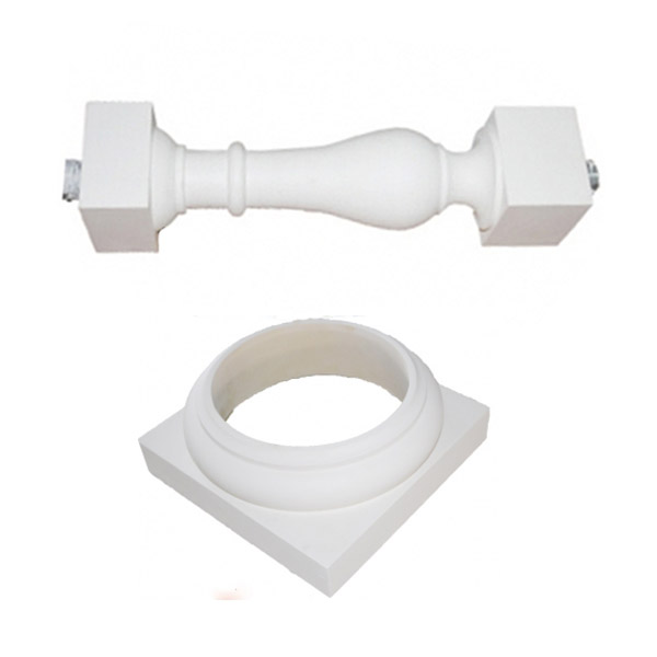 natural painting building support columns