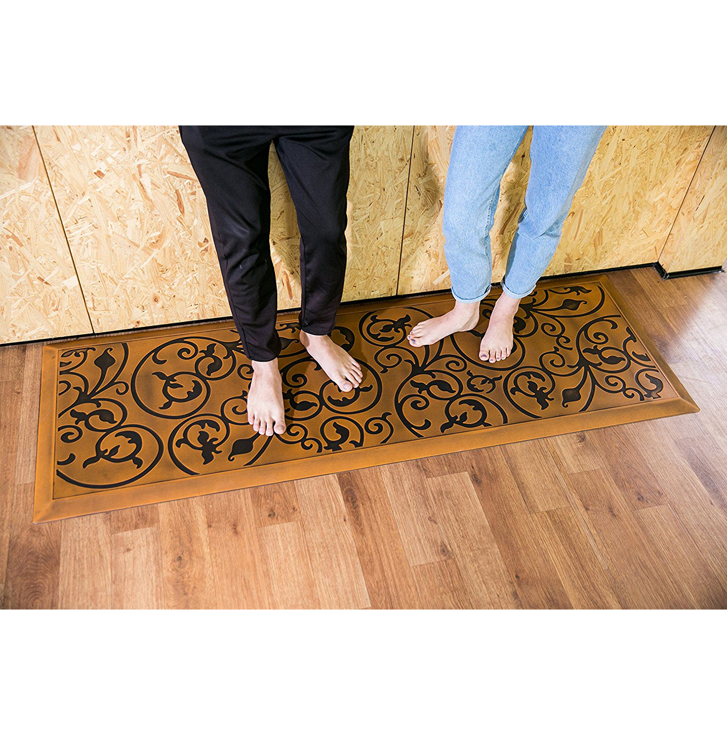 antislip-badkamer Vloermatten lobby mat, Club mat, haren knippen PU mat leverancier, mat met SBR steun