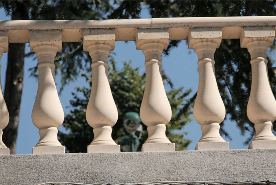 pillar design in living room,baluster mold in formwork,railing made in China,Privacy screen balcony