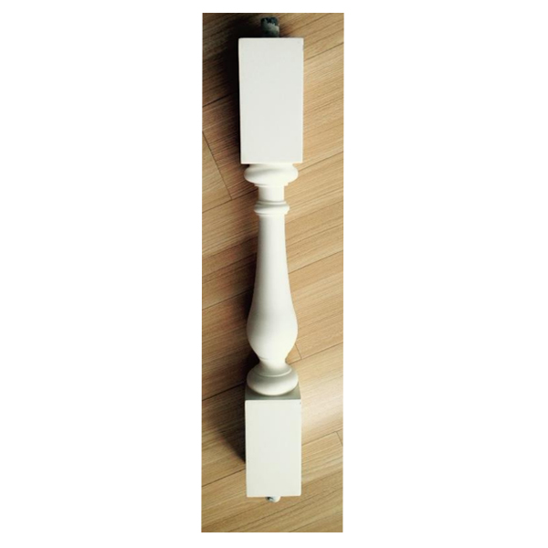 plastic baluster, light pu baluster, white size custom baluster, professional pu baluster supplier