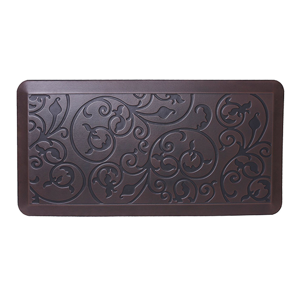 relax mat, floor mat with decorative Embossing  ,texture appearance mat, antifatigue mat manufacture supplier