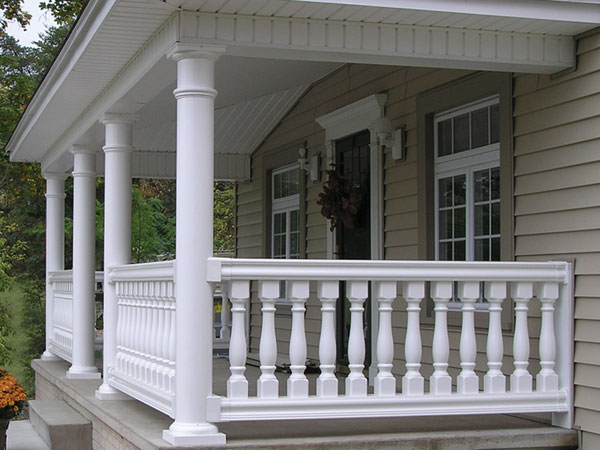round trapleuning, baluster ontwerp ideeën, trapleuning opties, antieke trapleuning