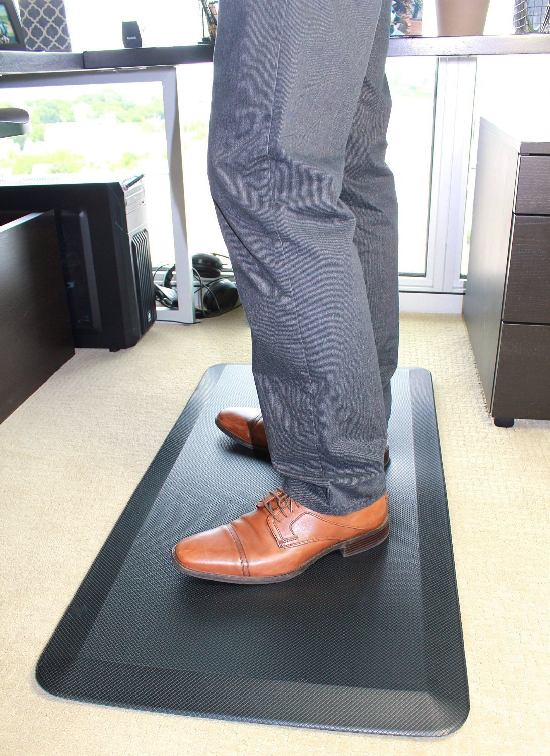 safety of China integral non-slip mat polyurethane ,gym mat in Rubber Flooring,Polyurethane Salon Mats,Pu Floor Mats For Office