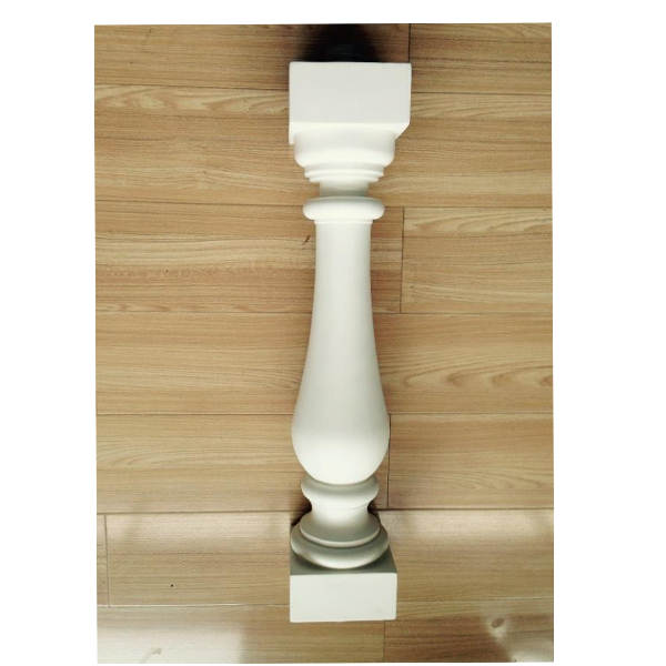 square pu baluster, white color polyurethane stair balustrade, universal baluster, polyurethane home decoration baluster