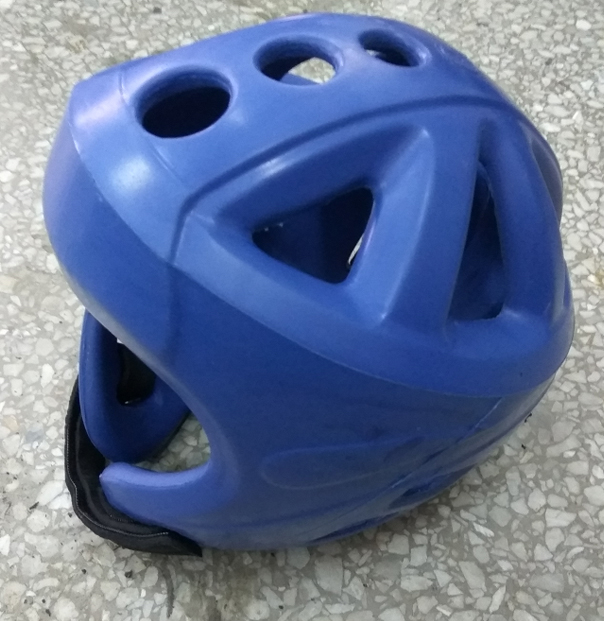 traditional helmet for taekwondo, customized logo head guard, PU head guard, customized PU headgear