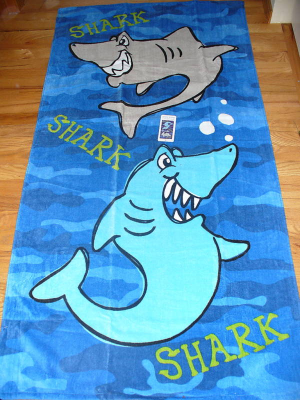 100% Cotton Reactive Printed Beach Towel (30''X60'', 440g/pc)