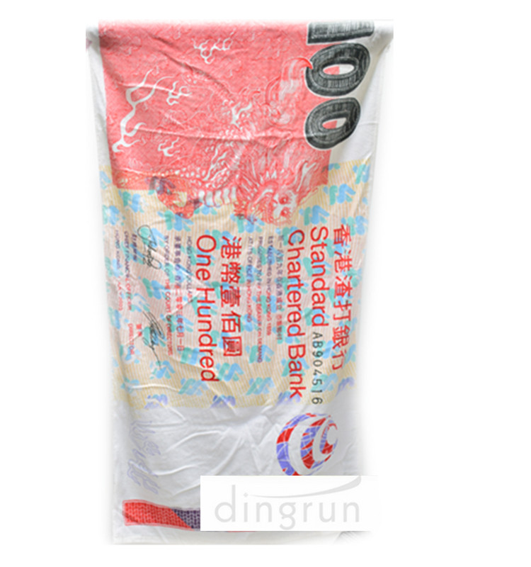 纯棉钱币大沙滩毛巾