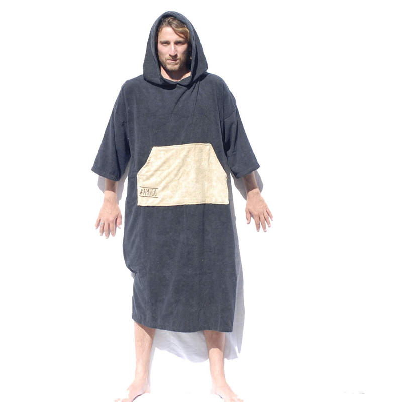 Adult Surf Poncho Hooded Towel