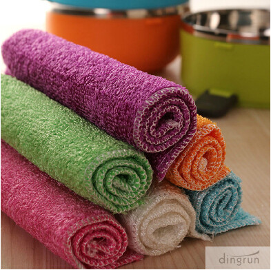 Bamboo fiber kitchen towel