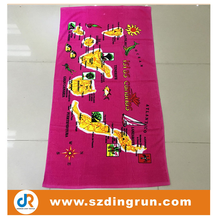 Bulk Wholesale Custom Printing Quick Dry Beach Towel