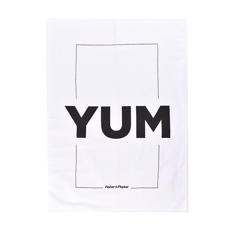 Custom Linen Cotton Print Tea Towel