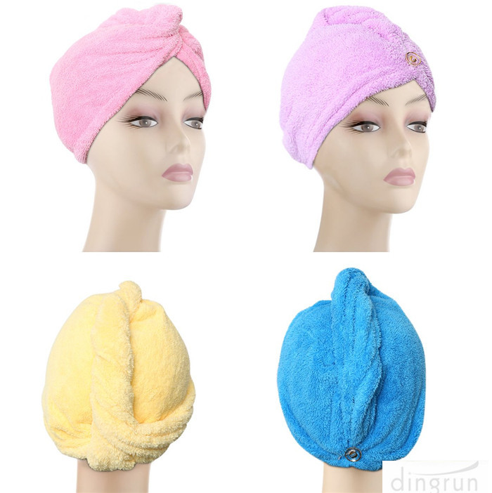 Microfiber Hair Drying Towels Fast Drying Long Hair Wrap