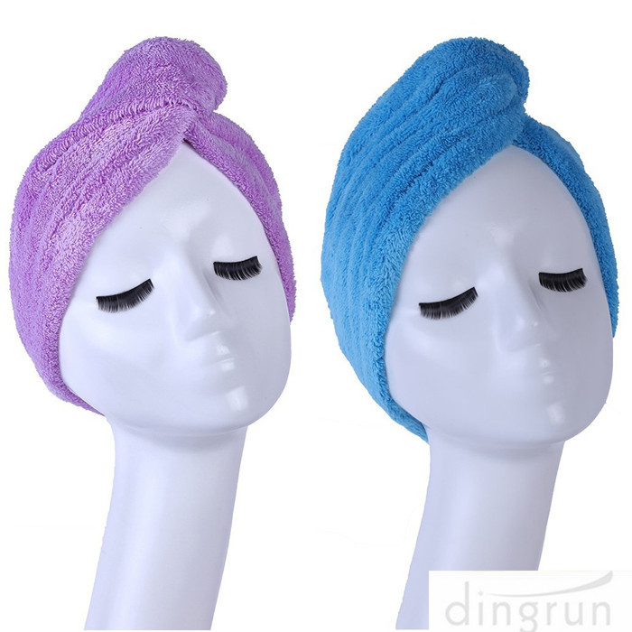 Microfiber Hair Turban Towel Wrap