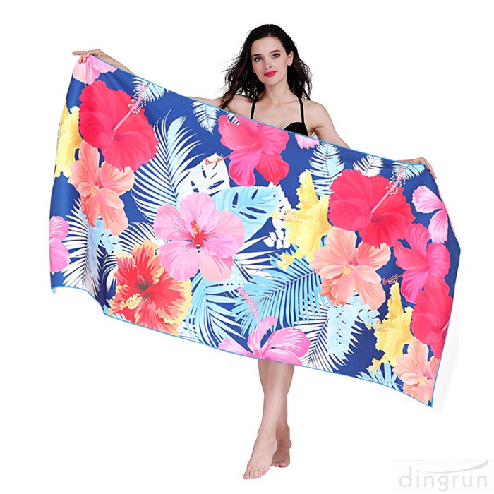 超细纤维泳池沙滩巾沙滩垫