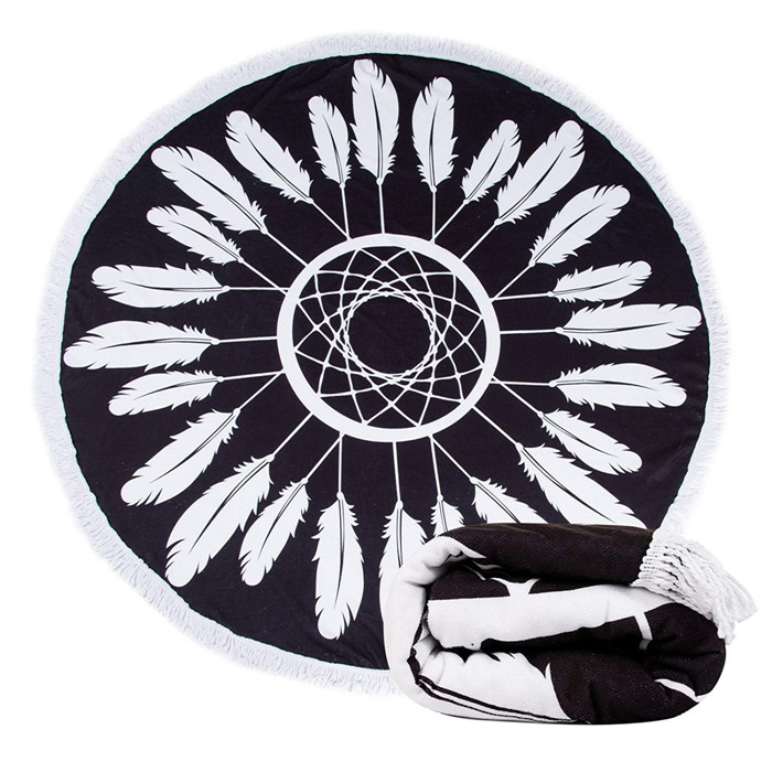 Microfiber l Round Beach Towel
