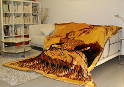 high quality raschel blankets