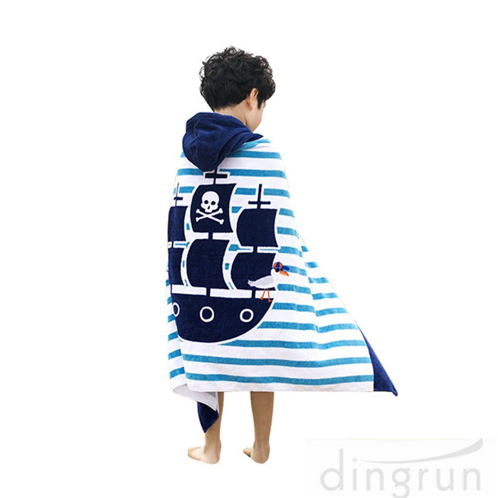 Softest Quick Dry Kids Hooded poncho towel