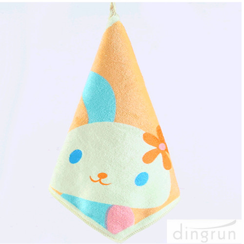 晚餐软100% 棉定制洗脸毛巾无氮 Dryfast