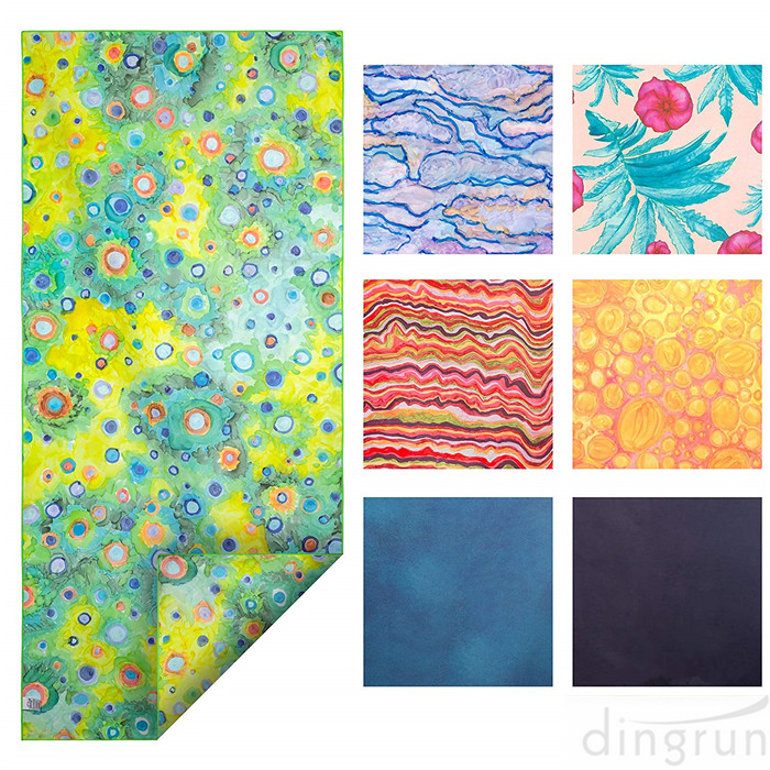 双面印花超细纤维沙滩巾