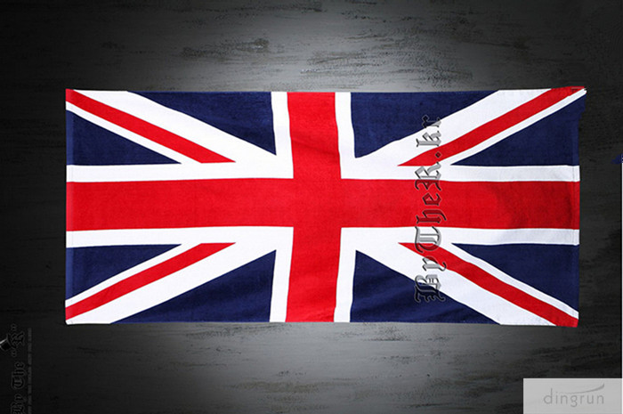 Union Jack cotton beach towel