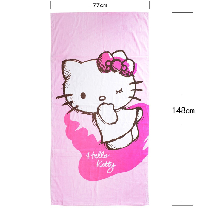 hello kitty beach towel
