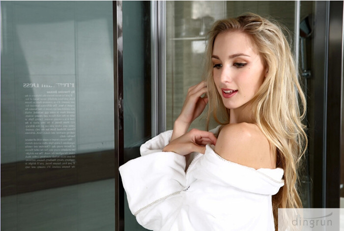 high quality cotton hotel bathrobe