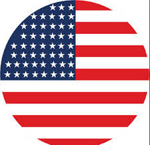 round flag beach towel