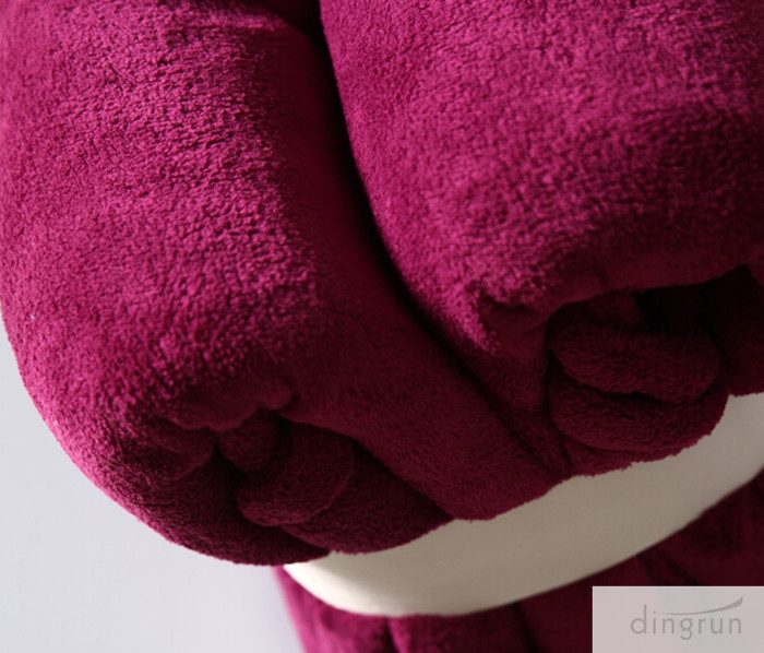 soft coral fleece blanket