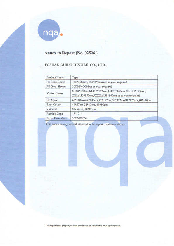 CE for nonwoven product - 3