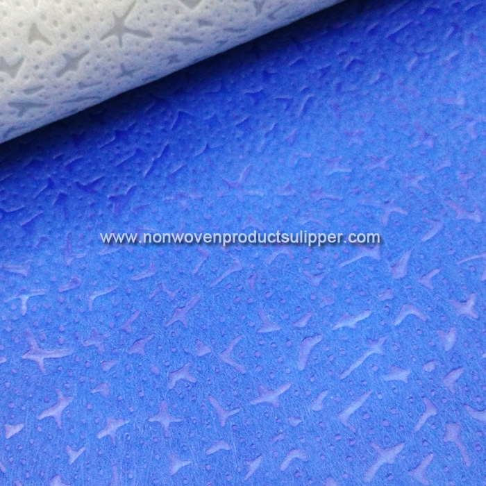GTRX-BLUE01 New Embossing PP Spunbond Non Woven Fabric TNT Table Runner Made In China
