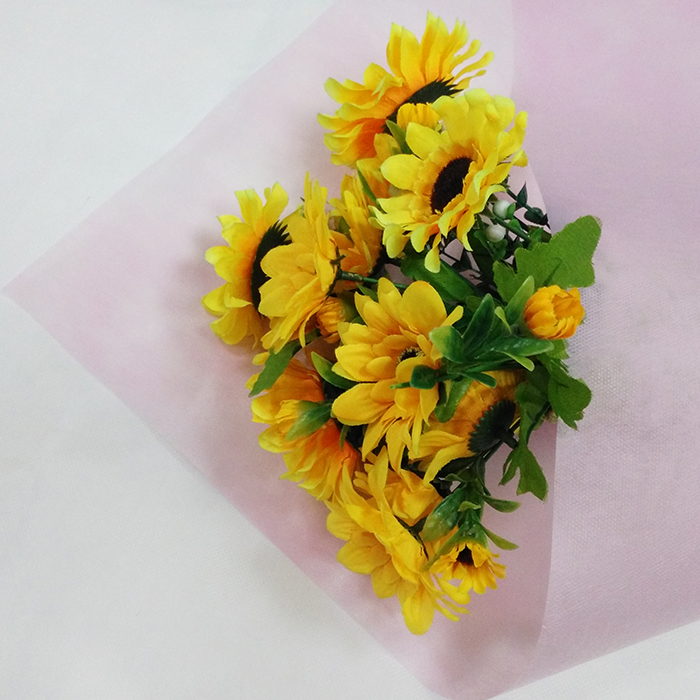 Wrap Flower 100% Polyester Spunbond Non Woven Fabric PET Non-Woven Manufacturer