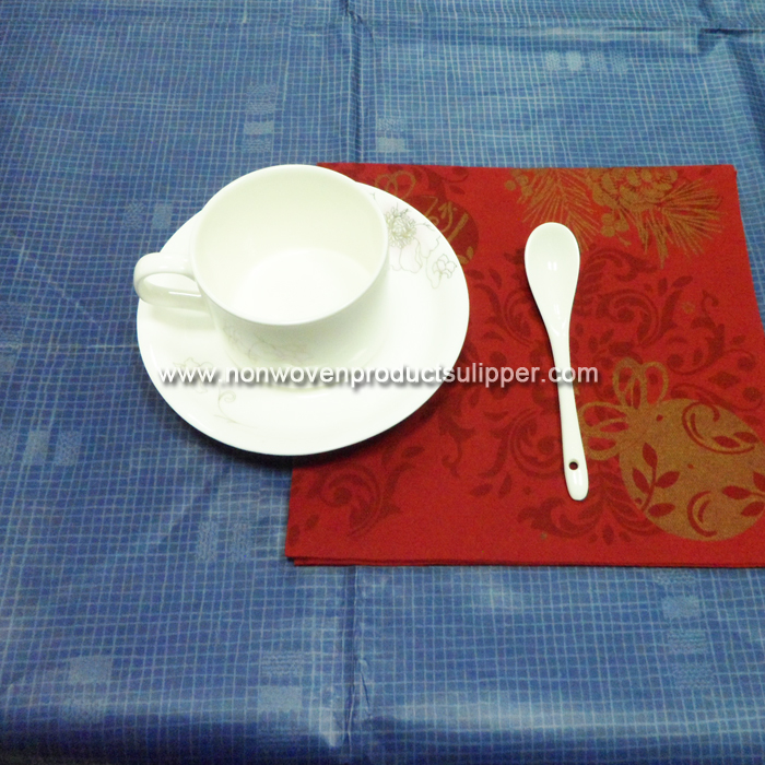 China Wholesale Birthday Party Supplies Disposable Non Woven Colorful Table Cloth